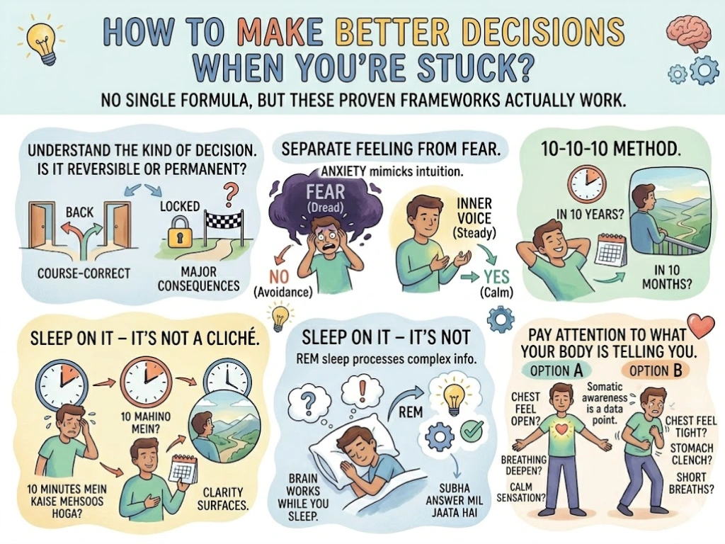 How to Make a Better Decision When You're Stuck